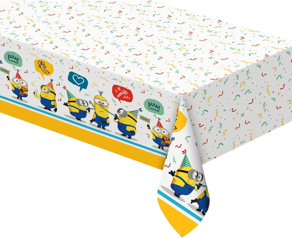 Foil table cloth Minions 2 - The Rise of Gru - 120 x 180 cm